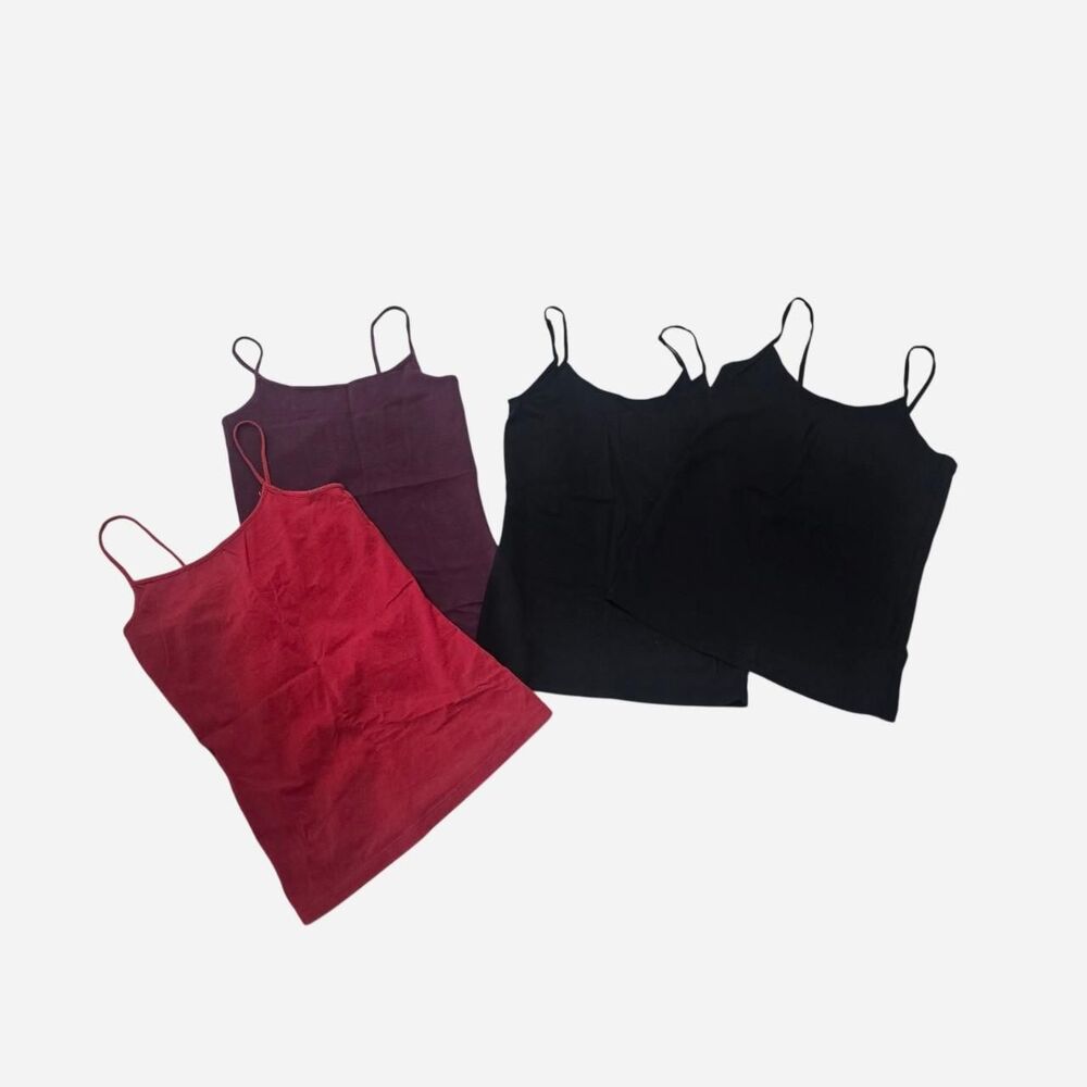 Time-and-tru Women's Black and Red Vest